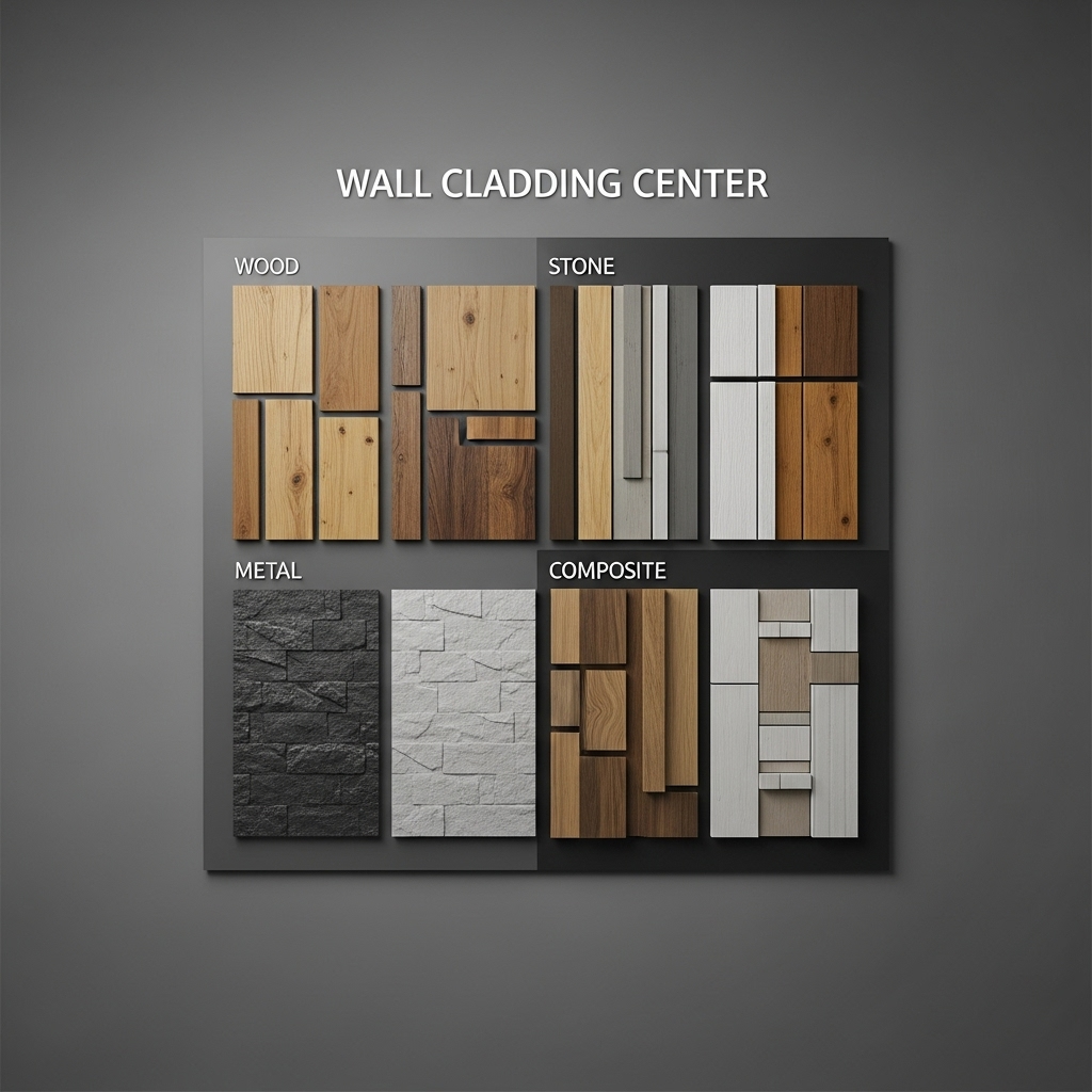 Wall Cladding with Concealed Doors