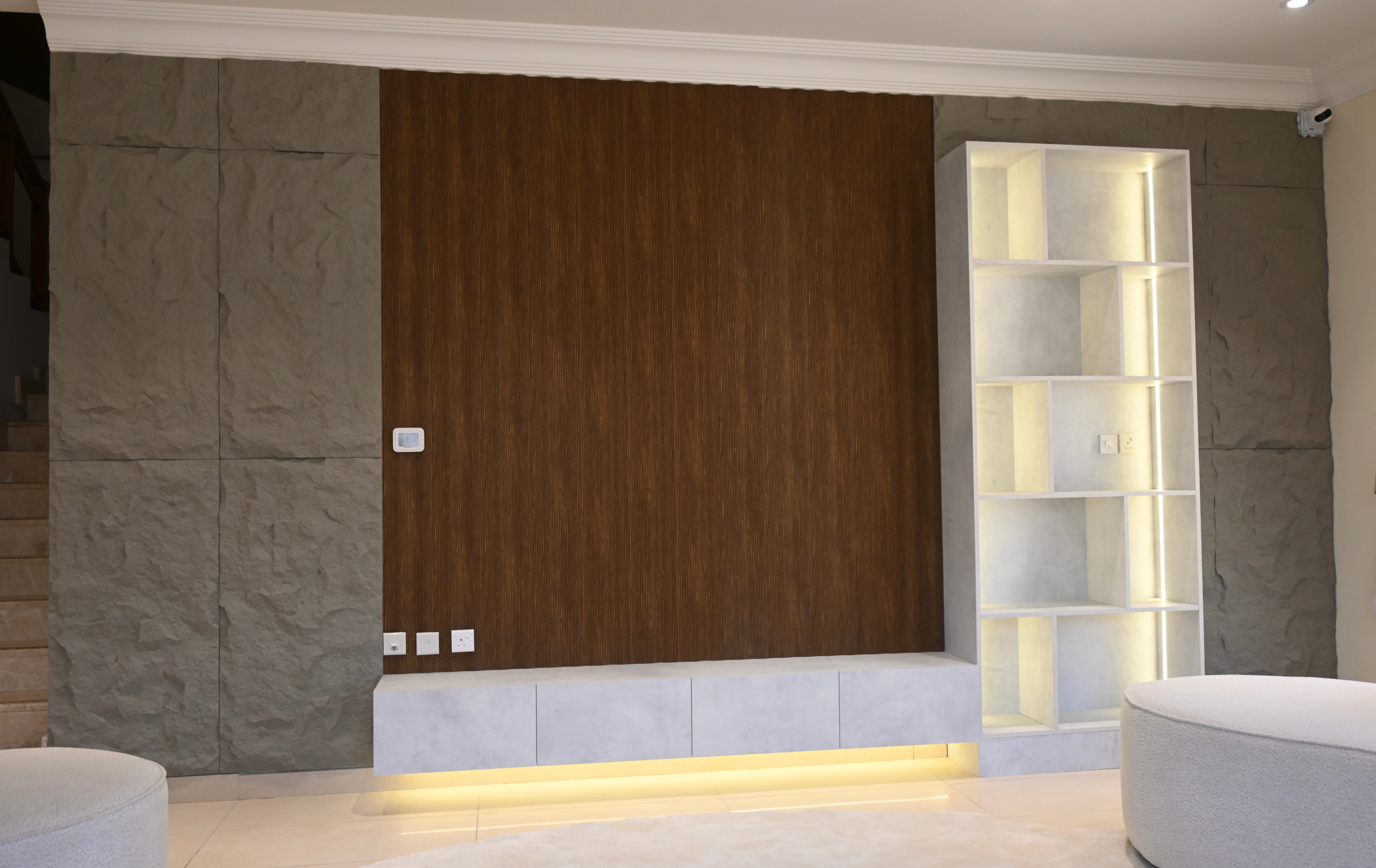 Luxury Custom TV Unit | Modern Wall TV Cabinet UAE