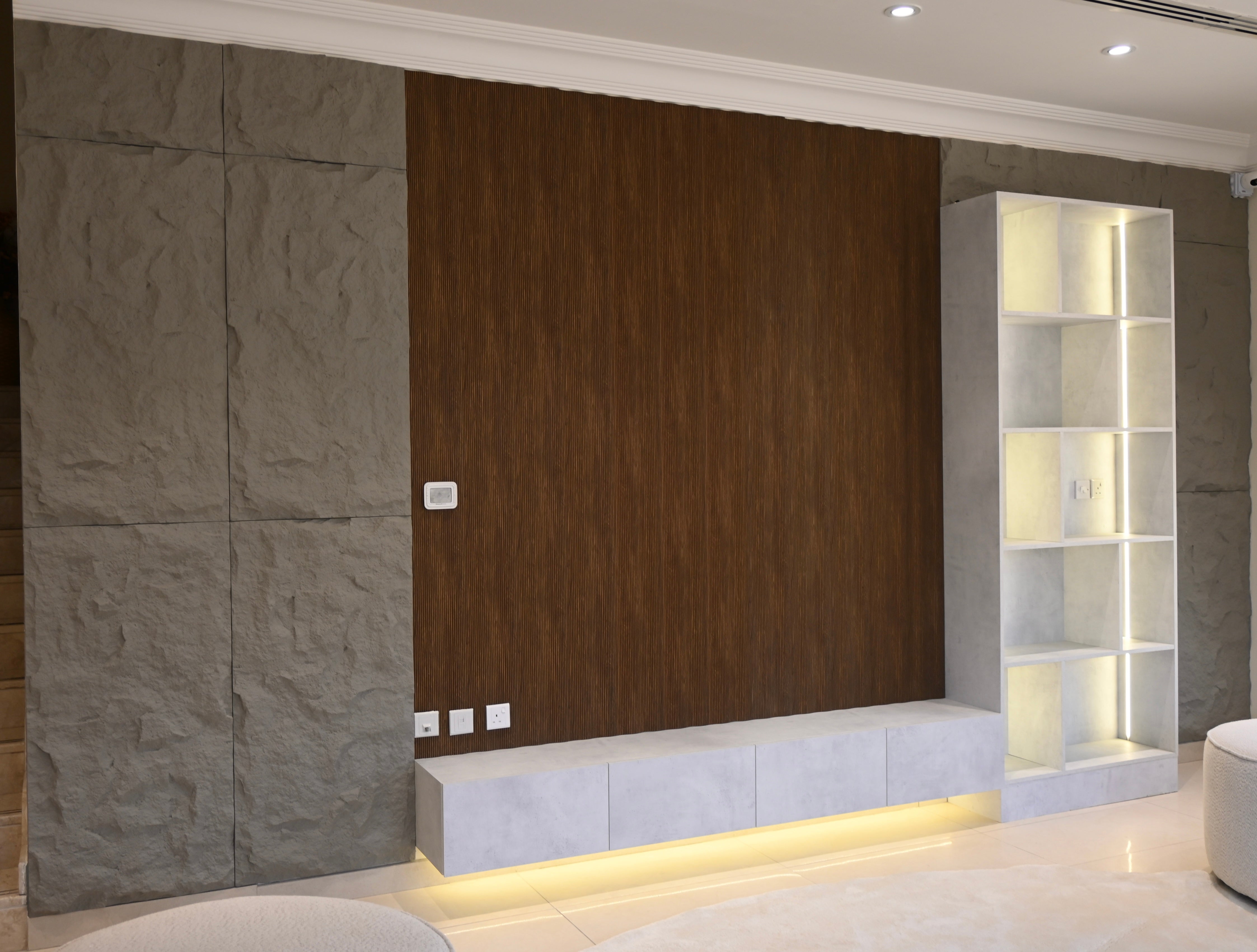 Luxury Custom TV Unit | Modern Wall TV Cabinet UAE