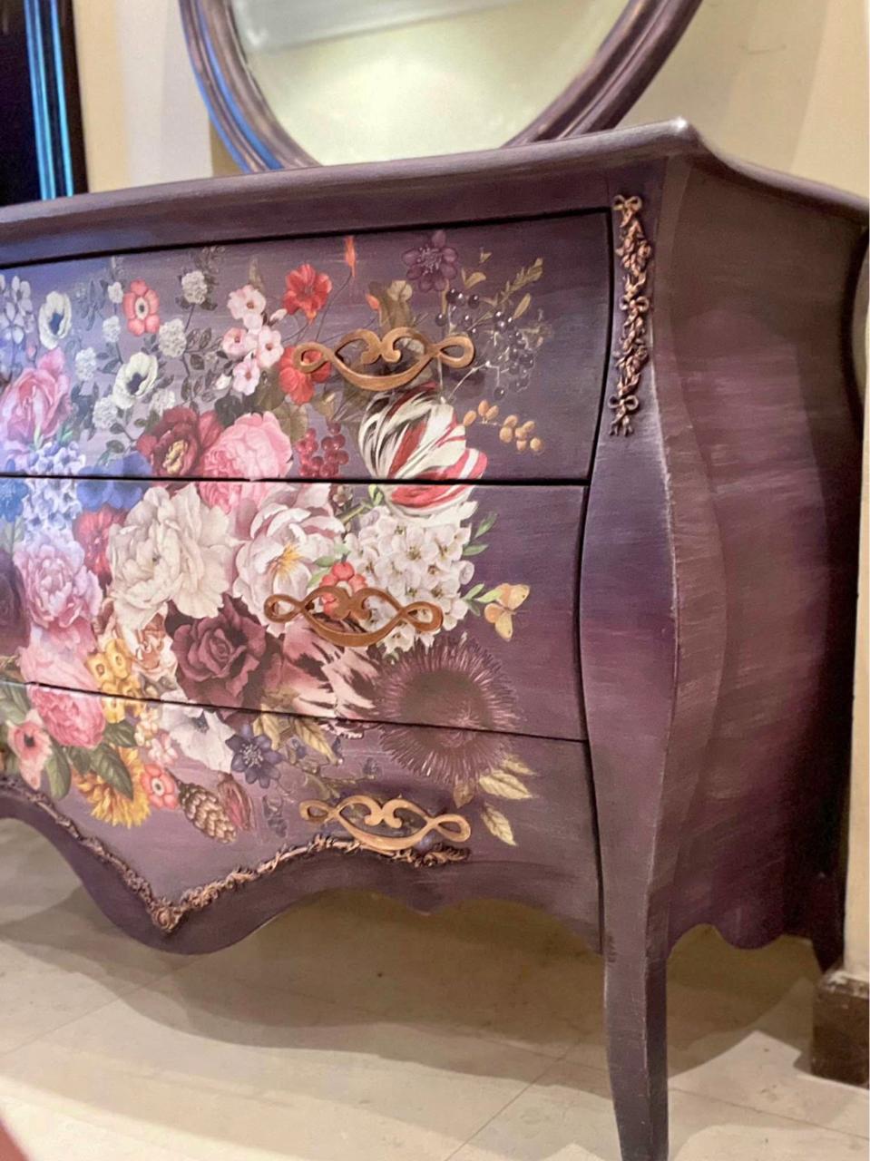 Solid wood upgraded with art (Used)